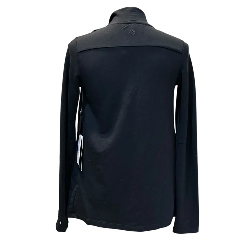 NEW MPG SPORT Serenus Sweater Knit Cardigan Women’s‎ SZ XS in Black